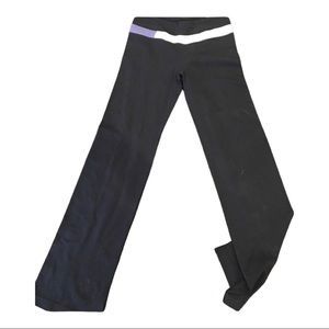 Black lululemon groove pants